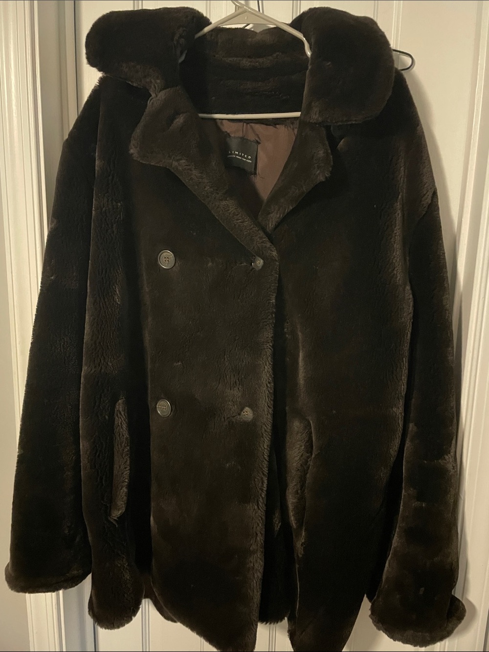 The Limited Vintage USA made teddy bear coat XL